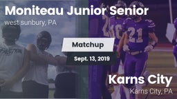 Matchup: moniteau junior vs. Karns City  2019