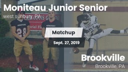 Matchup: moniteau junior vs. Brookville  2019