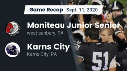 Recap: Moniteau Junior Senior  vs. Karns City  2020