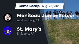 Recap: Moniteau Junior Senior  vs. St. Mary's  2023