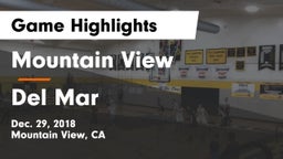 Mountain View  vs Del Mar  Game Highlights - Dec. 29, 2018