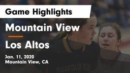 Mountain View  vs Los Altos  Game Highlights - Jan. 11, 2020