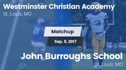 Matchup: Westminster vs. John Burroughs School 2017