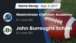 Recap: Westminster Christian Academy vs. John Burroughs School 2017