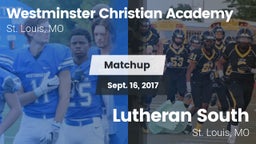 Matchup: Westminster vs. Lutheran South  2017