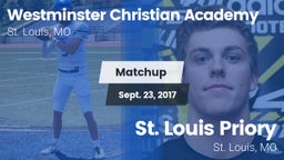 Matchup: Westminster vs. St. Louis Priory  2017