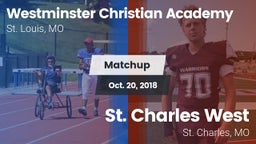 Matchup: Westminster vs. St. Charles West  2018
