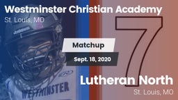 Matchup: Westminster vs. Lutheran North  2020