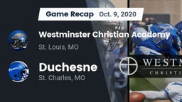 Recap: Westminster Christian Academy vs. Duchesne  2020