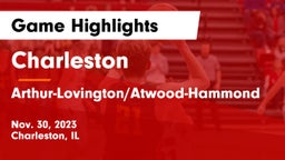 Charleston  vs Arthur-Lovington/Atwood-Hammond  Game Highlights - Nov. 30, 2023