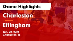 Charleston  vs Effingham  Game Highlights - Jan. 20, 2024