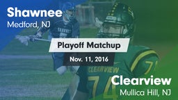 Matchup: Shawnee  vs. Clearview  2016