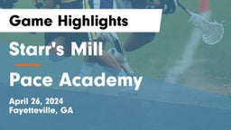 Starr's Mill  vs Pace Academy Game Highlights - April 26, 2024