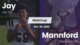 Matchup: Jay  vs. Mannford  2020