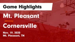 Mt. Pleasant  vs Cornersville  Game Highlights - Nov. 19, 2020