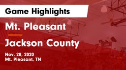 Mt. Pleasant  vs Jackson County  Game Highlights - Nov. 28, 2020