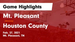 Mt. Pleasant  vs Houston County Game Highlights - Feb. 27, 2021