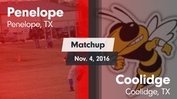 Matchup: Penelope vs. Coolidge  2016
