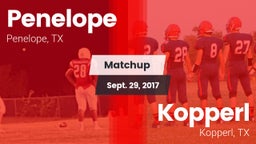 Matchup: Penelope vs. Kopperl  2017