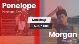 Matchup: Penelope vs. Morgan  2018