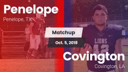 Matchup: Penelope vs. Covington  2018
