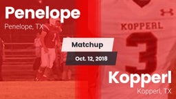 Matchup: Penelope vs. Kopperl  2018
