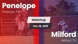 Matchup: Penelope vs. Milford  2018