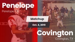 Matchup: Penelope vs. Covington  2019