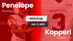 Matchup: Penelope vs. Kopperl  2019
