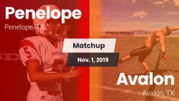Matchup: Penelope vs. Avalon  2019