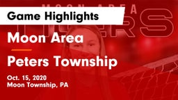 Moon Area  vs Peters Township  Game Highlights - Oct. 15, 2020