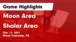 Moon Area  vs Shaler Area  Game Highlights - Oct. 11, 2021