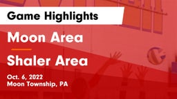 Moon Area  vs Shaler Area  Game Highlights - Oct. 6, 2022
