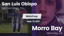 Matchup: San Luis Obispo vs. Morro Bay  2017