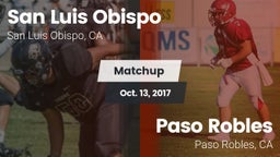Matchup: San Luis Obispo vs. Paso Robles  2017