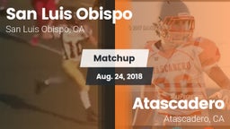 Matchup: San Luis Obispo vs. Atascadero  2018