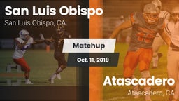 Matchup: San Luis Obispo vs. Atascadero  2019