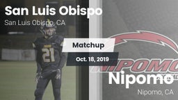 Matchup: San Luis Obispo vs. Nipomo  2019