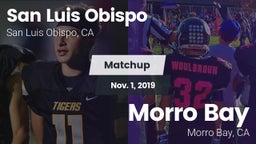 Matchup: San Luis Obispo vs. Morro Bay  2019