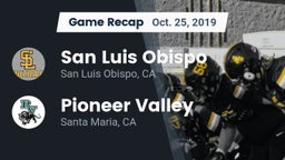 Recap: San Luis Obispo  vs. Pioneer Valley  2019
