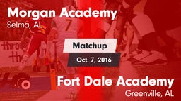 Matchup: Morgan Academy High vs. Fort Dale Academy  2016