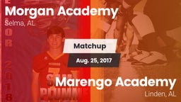 Matchup: Morgan Academy High vs. Marengo Academy  2017