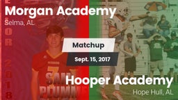 Matchup: Morgan Academy High vs. Hooper Academy  2017