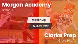 Matchup: Morgan Academy High vs. Clarke Prep  2017