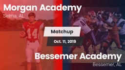Matchup: Morgan Academy High vs. Bessemer Academy  2019