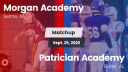 Matchup: Morgan Academy High vs. Patrician Academy  2020