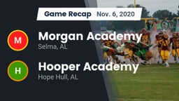 Recap: Morgan Academy  vs. Hooper Academy  2020
