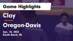 Clay  vs Oregon-Davis  Game Highlights - Jan. 10, 2023