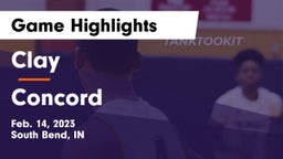 Clay  vs Concord  Game Highlights - Feb. 14, 2023