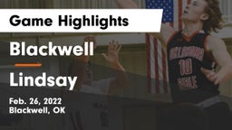 Blackwell  vs Lindsay  Game Highlights - Feb. 26, 2022